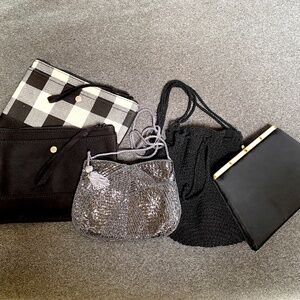 5 purses / bags vintage + new